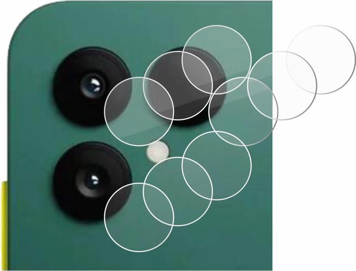 Produktbild Savvies Panzer Schutzglas für Fairphone 6 (NUR Kamera) Schutzfolie Displayschutz Display Schutz Glas Folie (3 Stk., Fairphone (Gen. 6))