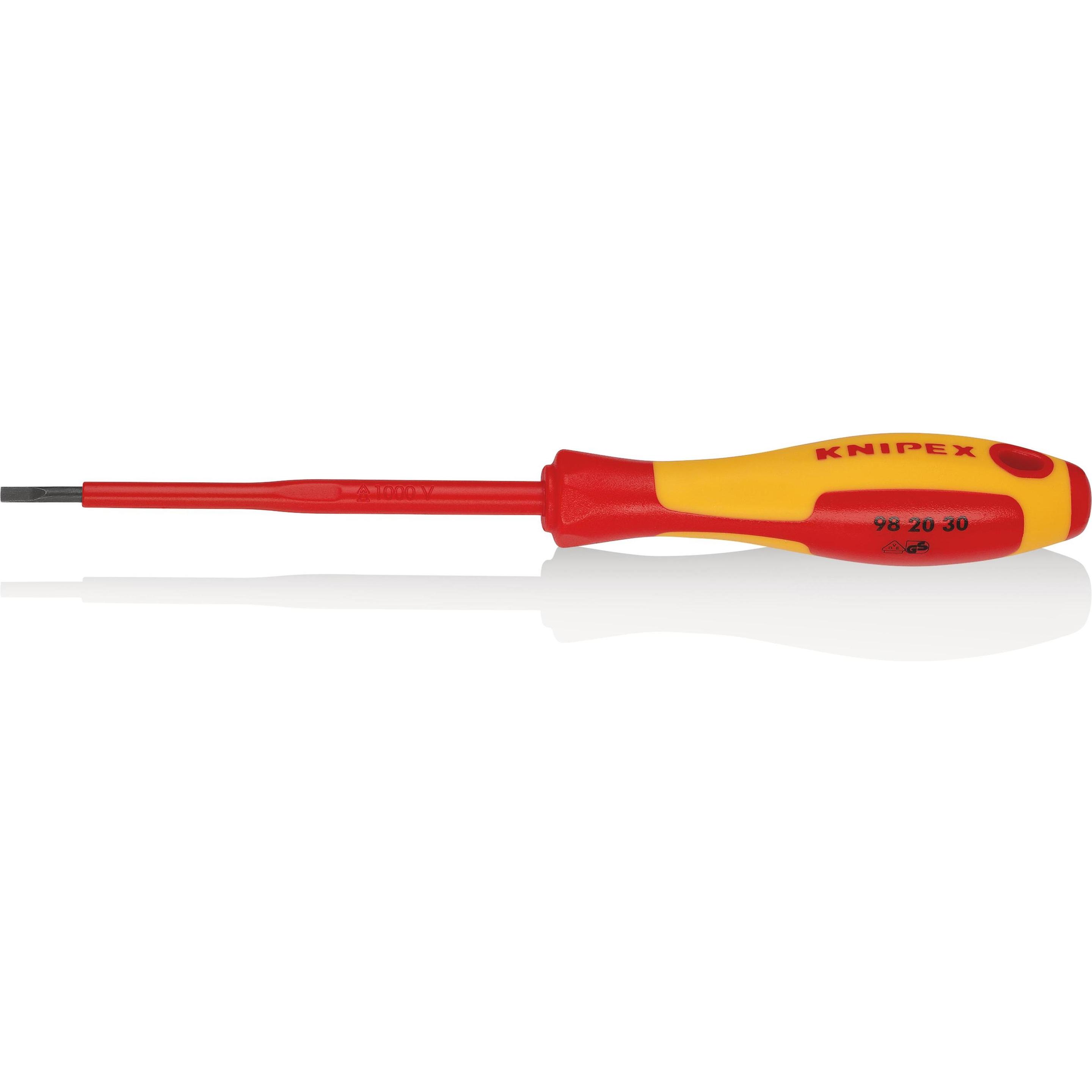 Knipex, Schraubenzieher, Schraubendreher für Schlitzschrauben (Schlitzschrauben)