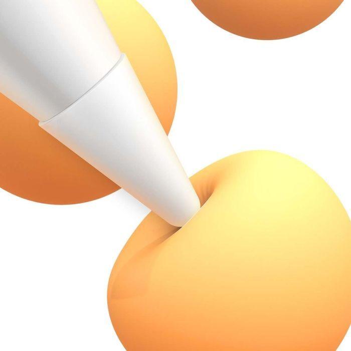 Productafbeelding Baseus Tablet Tool Pen Vervangbare Siliconen Tips (12 stuks) voor Stylus Pen (Zacht), Wit (ARBJ020002)
