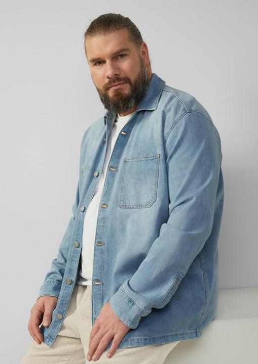 Immagine prodotto s.Oliver Hemd Lässiges Overshirt aus Denim (4XL)