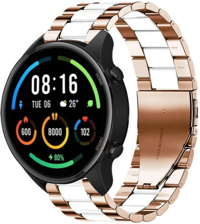 Actual product image Strap-it Steel bracelet (22 mm, Stainless steel, Xiaomi Mi Watch)