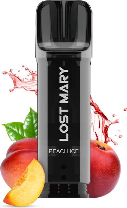Lost Mary Tappo - 2ml Pods, Peach ICE (Pfirsich)