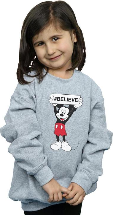 Image du produit Disney - Sweat MICKEY MOUSEBELIEVE - Fille (128)