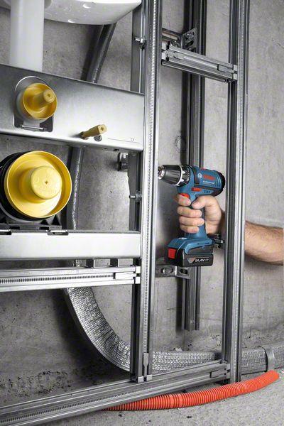 Actual product image Bosch Professional GSR 14.4-2-Li, 3 x battery incl. L-Boxx (Rechargeable battery operated)