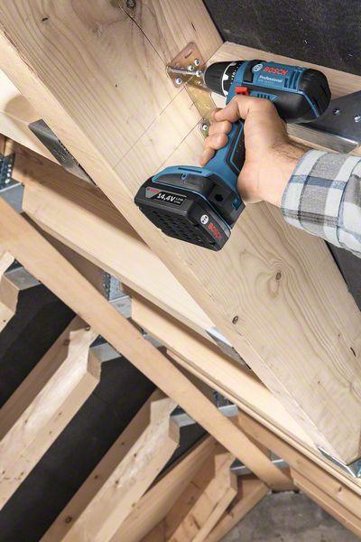Actual product image Bosch Professional GSR 14.4-2-Li, 3 x battery incl. L-Boxx (Rechargeable battery operated)