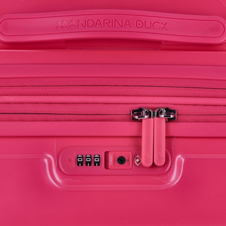 Produktbild Mandarina Duck Logoduck + Metal 4 Rollen Trolley 75 cm mit Dehnfalte (83 l, XL (ab 115l))