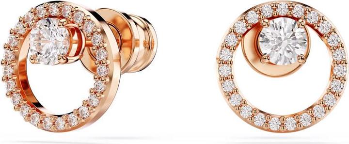 Produktbild Swarovski Constella Ohrstecker Rundschliff Weiss Roségold (Swarovski Metall)