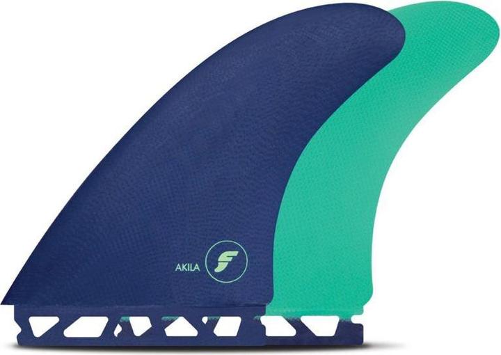 Futures Twin Fin Set Akila Fibre de verre