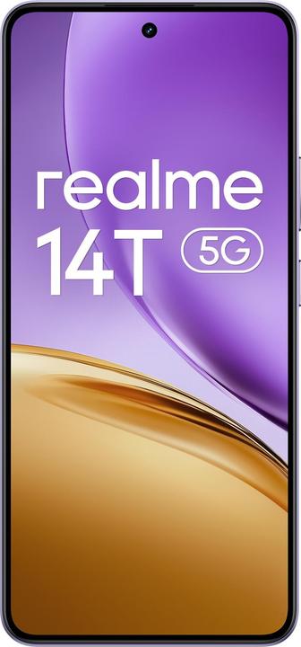 Actual product image realme 14T 5G 8GB 256GB Lightning Purple (256 GB, Lightning Purple, 6.67", Dual SIM, 5G)