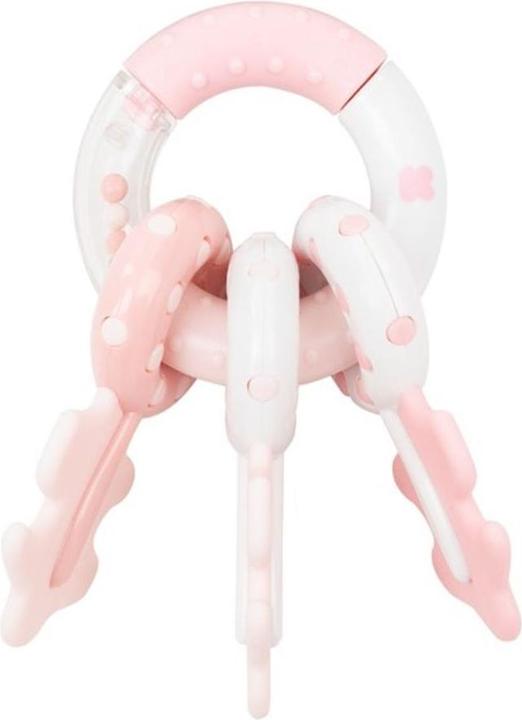 Actual product image Kikkaboo Baby Rattle Keychain