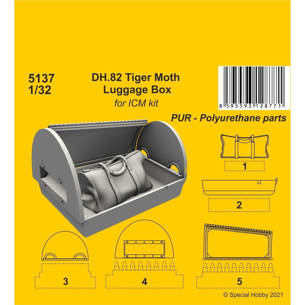 CMK DH.82 Tiger Moth Luggage Box (ICM kit)