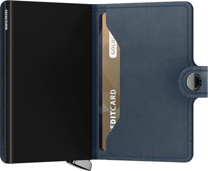 Actual product image Secrid Premium Miniwallet Emboss Lines teal