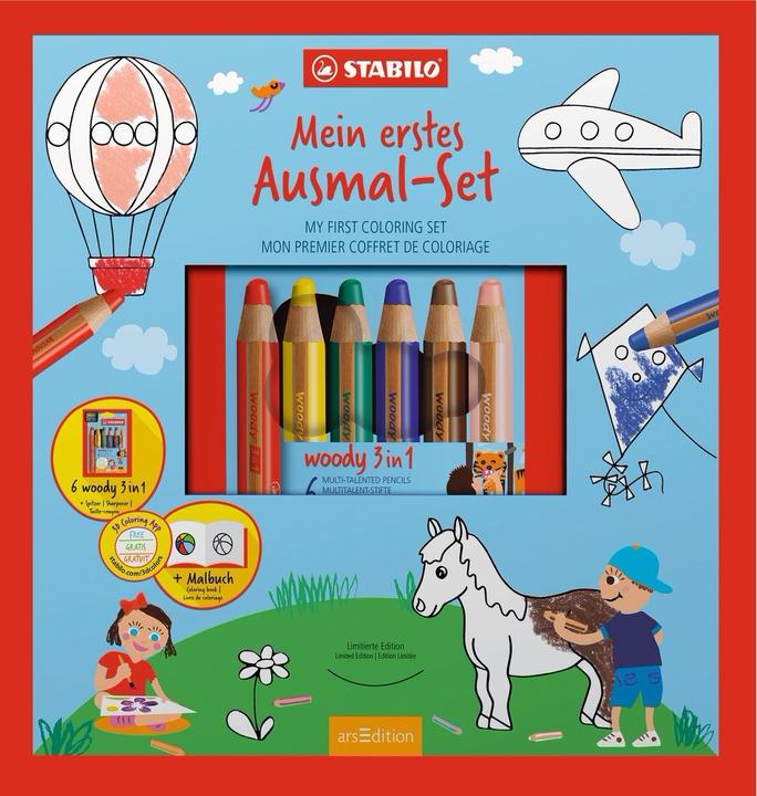 Produktbild STABILO Woody 3in1 (Sortiert, 6 x)