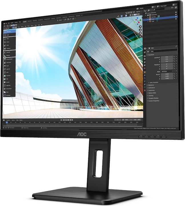 Actual product image AOC U27P2 (3840 x 2160 Pixels, 27")