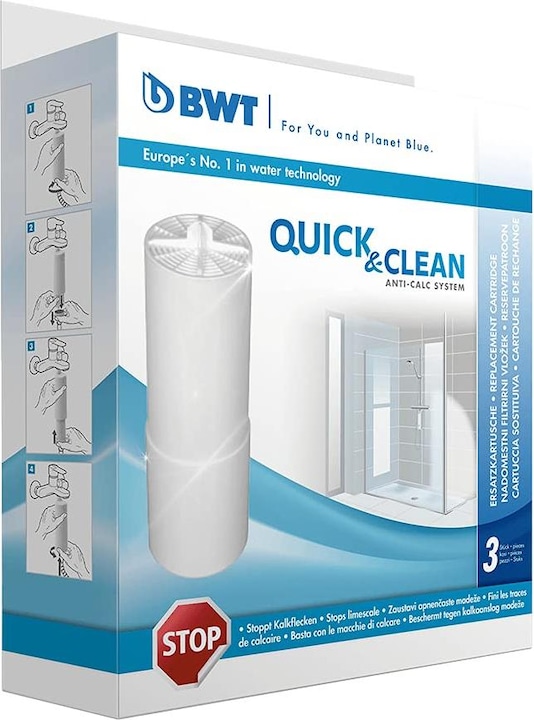 Actual product image BWT Quick & Clean anti-limescale filter system (3 x)