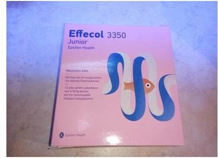 Produktbild Epsilon Health Effecol 3350 Junior Osmotisches Abführmittel für Kinder ab 2 Jahren