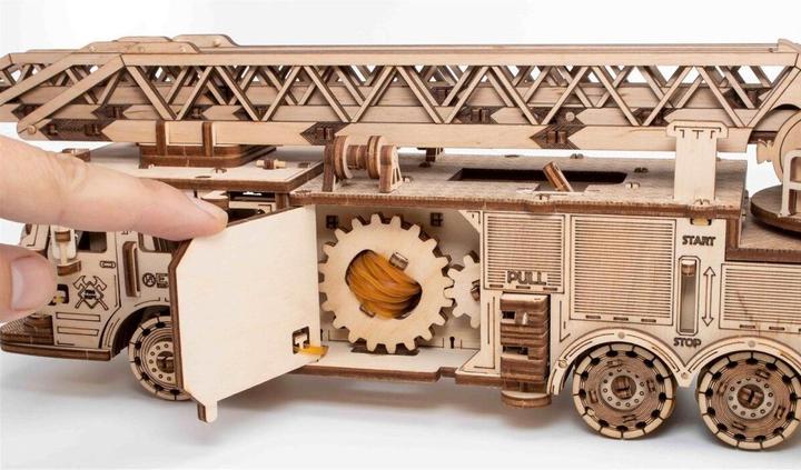 Image du produit Eco Wood Art Camion de pompiers - Kit de construction en bois 3D