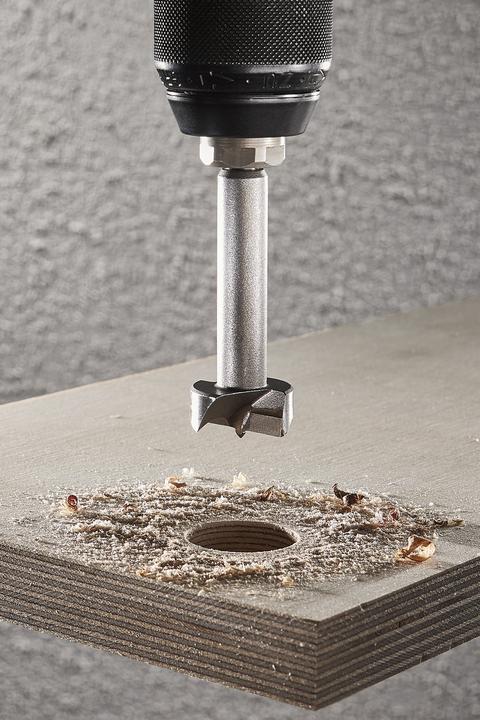 Produktbild wolfcraft 1 Zylinderbohrer HM ø26x90mm (8 mm)
