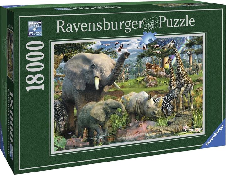 Ravensburger At the watering hole (18000 pieces)