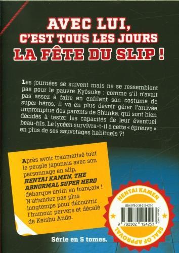 Actual product image Hentai kamen : the abnormal super hero. Tome 3 (French, Ando Keishu, 2023)