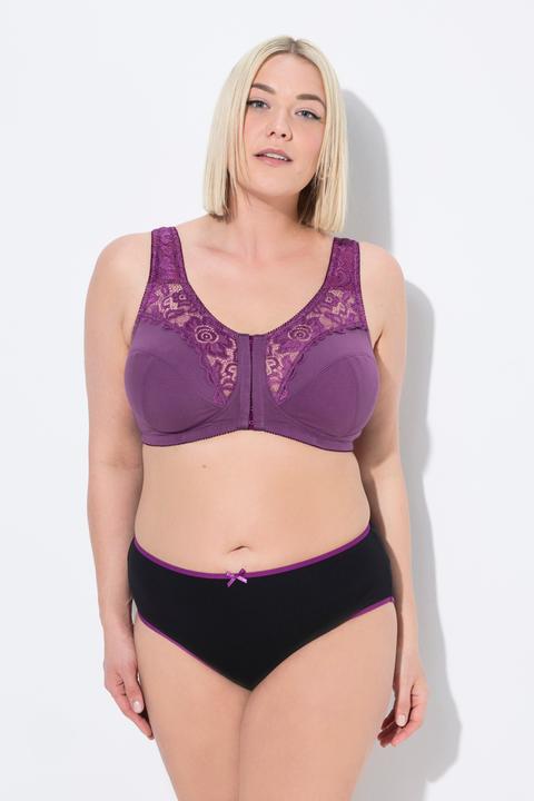 Image du produit Ulla Popken Soutien-gorge de maintien en coton, sans armatures, bonnet C-F (105 D)