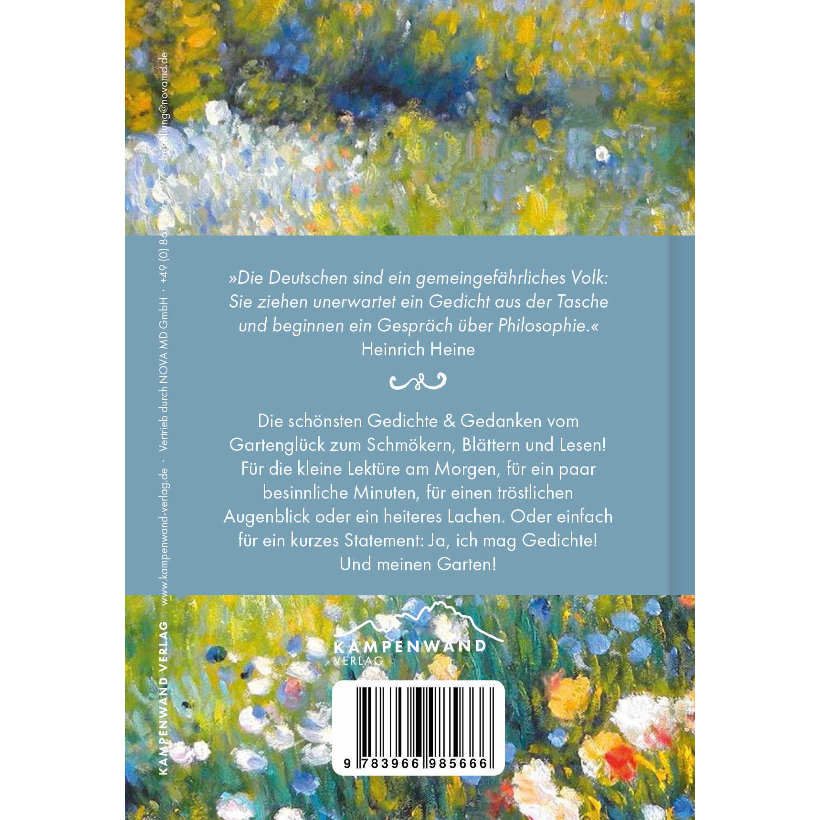 Thumbnail - Der Garten ist mein Paradies, Belletristik von Wilhelm Busch, Rainer Maria Rilke, Heinrich Heine, Theodor Fontane, Chris...