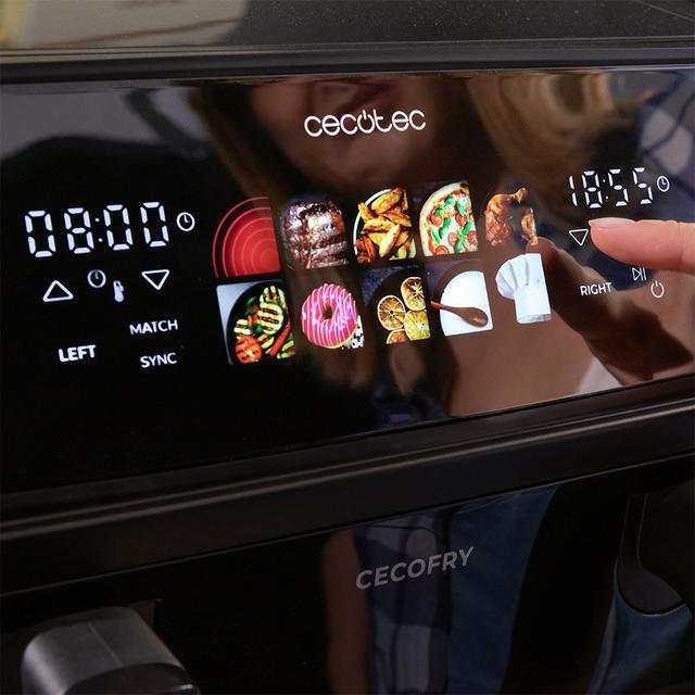 Immagine prodotto Cecotec CecofryeGrill Duoheat 10000 Friggitrice 10 Litri