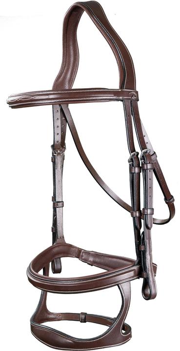 Image du produit Dy'on Bridon équitation anatomique double muserolle