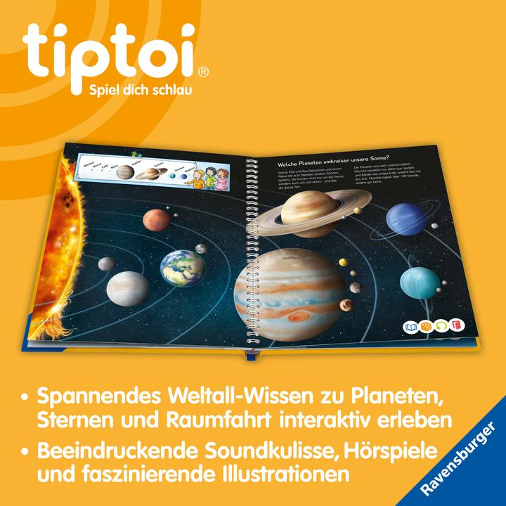 Immagine prodotto Ravensburger Wieso? Weshalb? Warum? Wir erkunden den Weltraum (Tedesco, Heike Tober, 2024)
