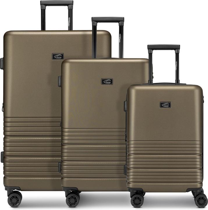 Image du produit Camel Active Hanoi 4 Rollen Kofferset 3-teilig mit Dehnfalte (202 l)