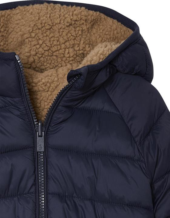 Image du produit Vertbaudet Jungen Wende-Steppjacke mit Teddyfleece, Recycling-Polyester-Wattierung (86)