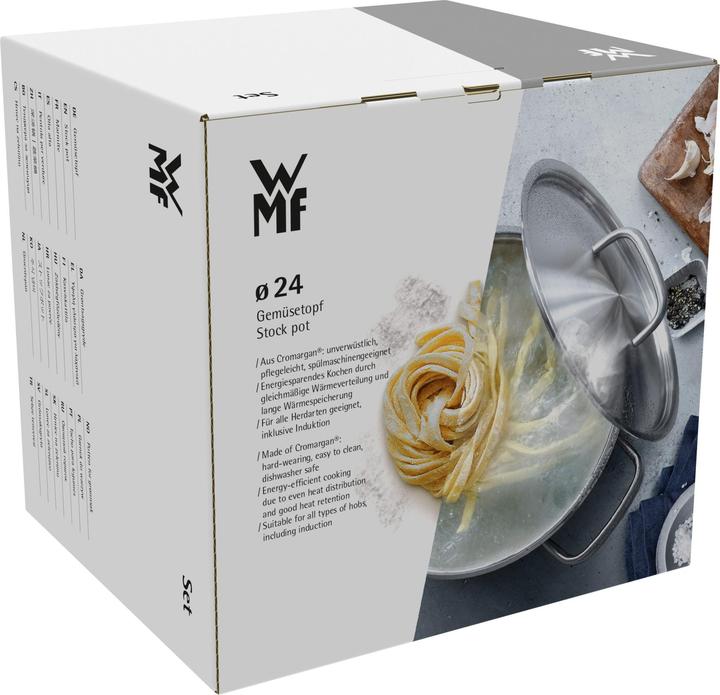 Produktbild WMF Gemüsetopf PREMIUM ONE silberfarben (Kochtopf, Edelstahl, 24 x 20.50 cm)