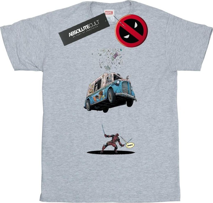 Immagine prodotto Deadpool Ice Cream Maglietta Ampia Donna (L)