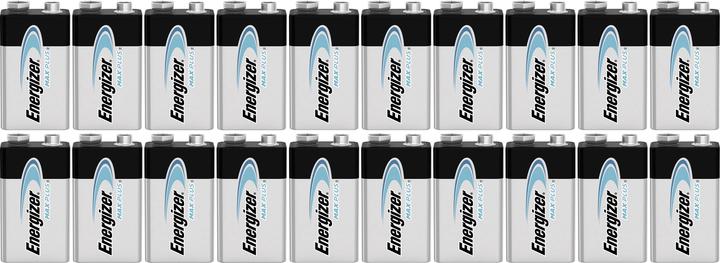 Image du produit Energizer Max Plus (20 pcs, 9V Block, 600 mAh)