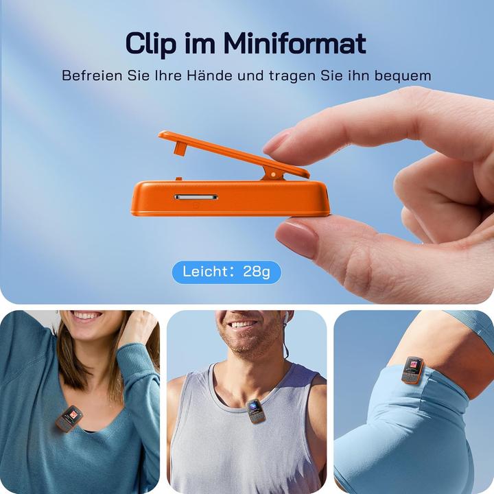 Produktbild Wolfang MP3-Player mit Sportclip (64 GB)