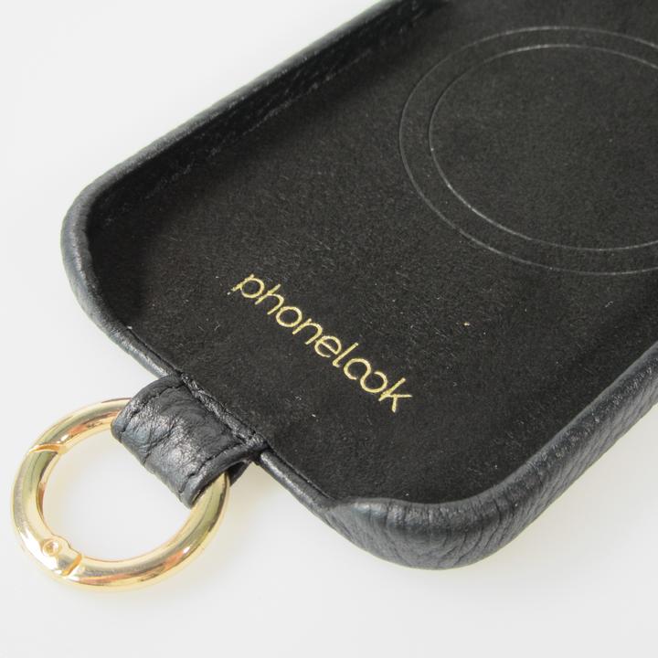 Produktbild PhoneLook Hülle Premium Luxus mit verstell- und abnehmbarem Lederriemen + MagSafe (Apple iPhone 14)