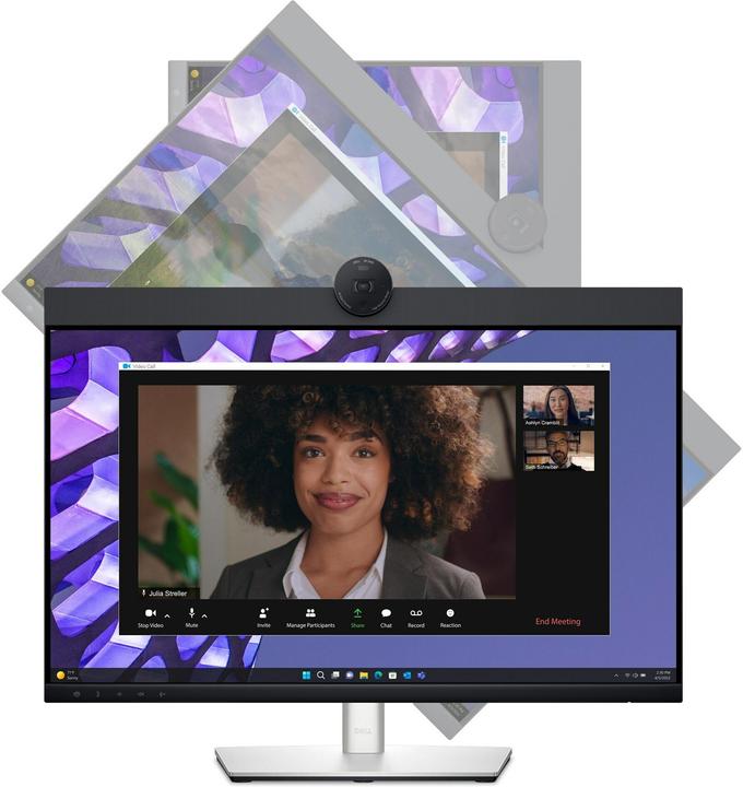Actual product image Dell Pro P 24 USB-C Hub Conferencing Monitor - P2426HEB (1920 x 1080 pixels, 24")