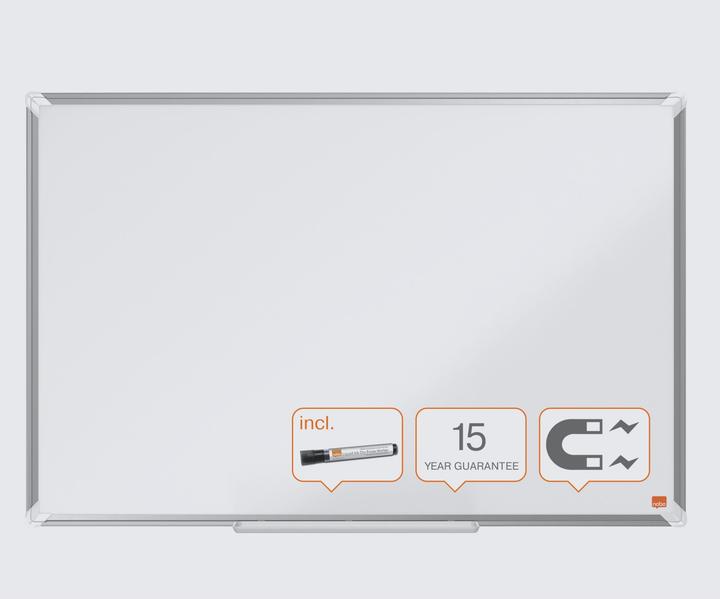 Actual product image Nobo Whiteboard Premium Plus 1915145 Aluminium, 90x120cm (120 x 90 cm)