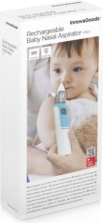 Image du produit InnovaGoods Aspirateur nasal rechargeable pour bébé Nizi