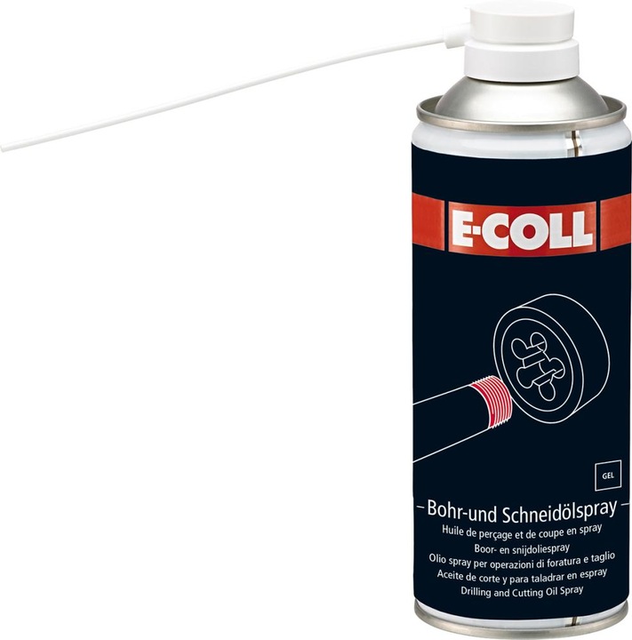 Immagine prodotto E-coll Olio di perforazione e di taglio spray (400 ml)