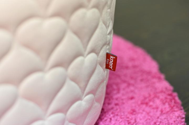 Produktbild Knorrtoys Bällebad soft - "Cosy heart rose" - 300 Bälle soft pink (ca. 6cm Durchmesser)