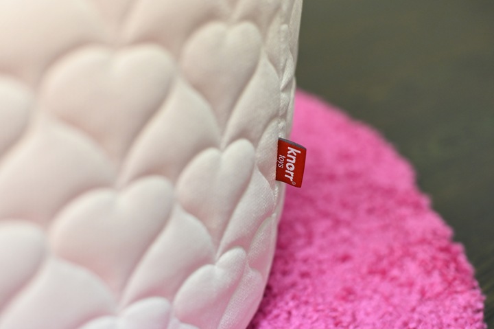 Actual product image Knorrtoys Ball pool soft - "Cosy heart rose" - 300 balls soft pink (approx. 6cm diameter)