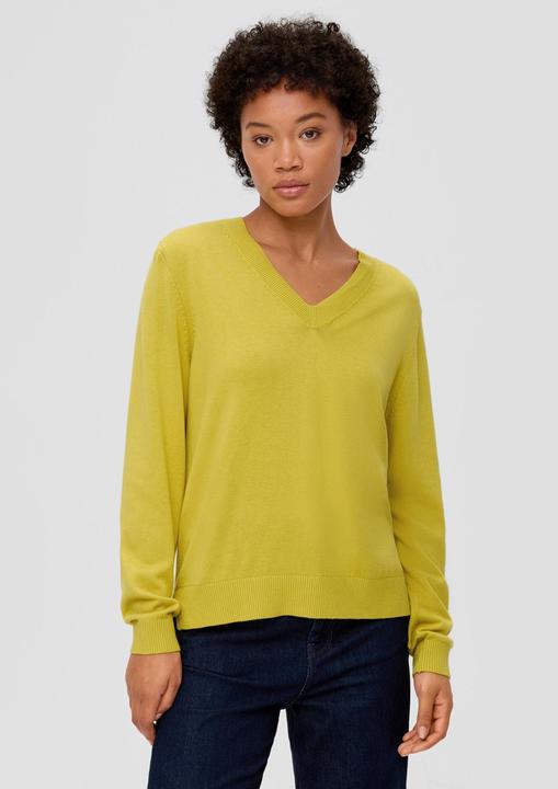 Produktbild s.Oliver Strickpullover Strickpullover aus Viskosemix (34)