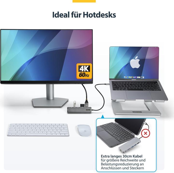 Produktbild StarTech DKT30CHSDPD1 (USB-C)