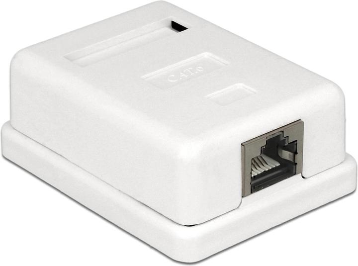 Delock RJ-45 Cat.6 Gehäuse: 1 Port (Kabel Zubehör)