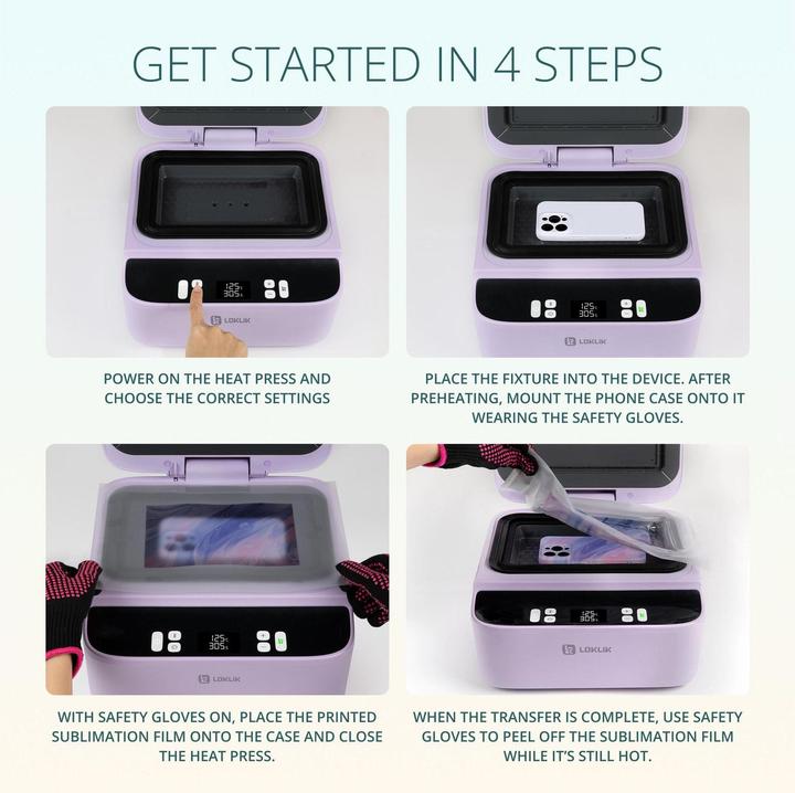 Immagine prodotto Loklik Phone Heat Press