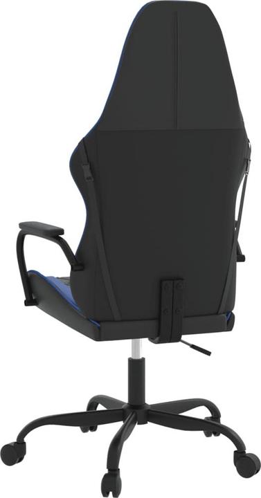 Image du produit vidaXL Gaming-Stuhl mit Massagefunktion Schwarz und Blau