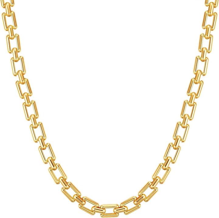 Actual product image Lulu & Jane Ladies metal alloy yellow gold 46.0 cm - 29663 (Metal alloy, 46 cm)