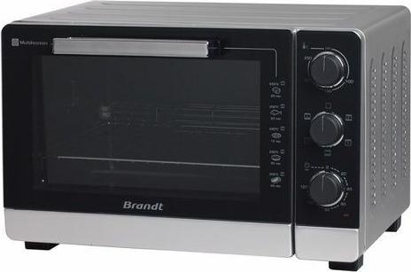 Brandt Mini Oven with 5 Cooking Modes, Non-Stick Interior, Grill Plate, and Rotisserie