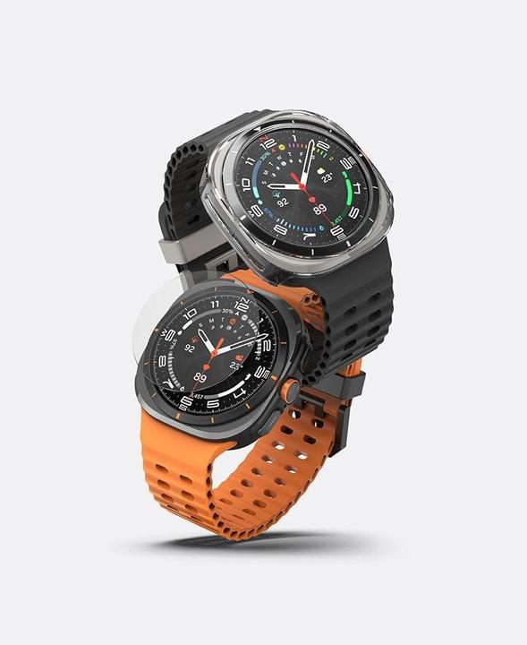 Image du produit Ringke Slim & Tempered Glass Case + Glass Set for Samsung Galaxy Watch Ultra 47mm - Transparent